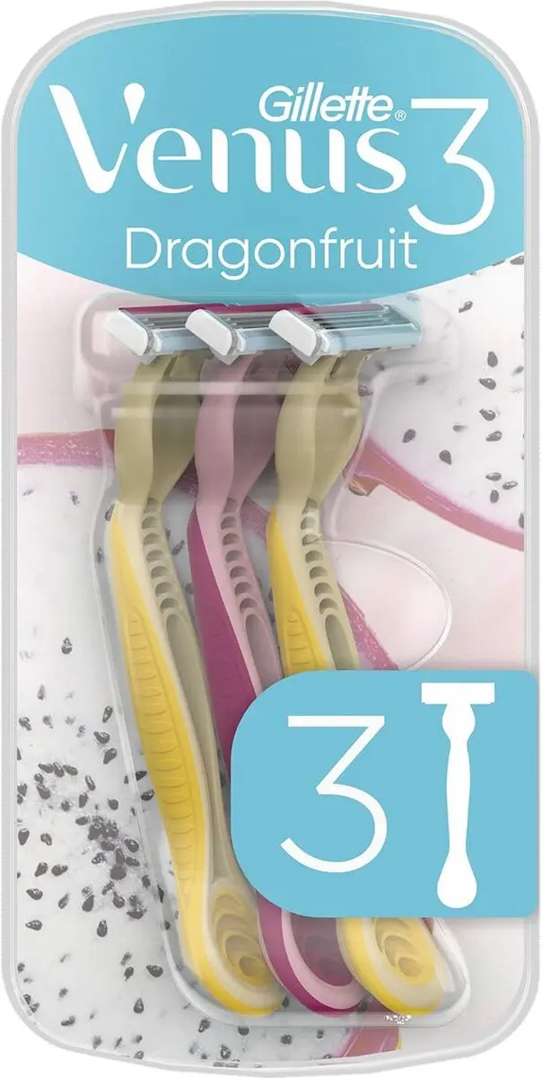 Gillette Dragonfruit Wegwerpscheermessen