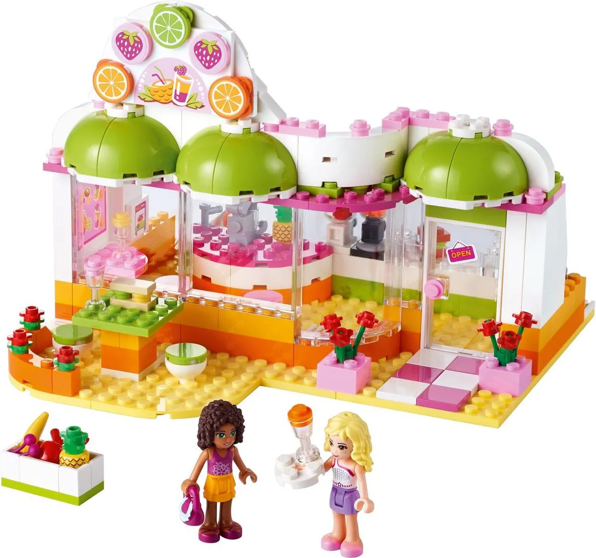 LEGO Friends Heartlake Juicebar 41035 - Paars - afbeelding 3 van 6