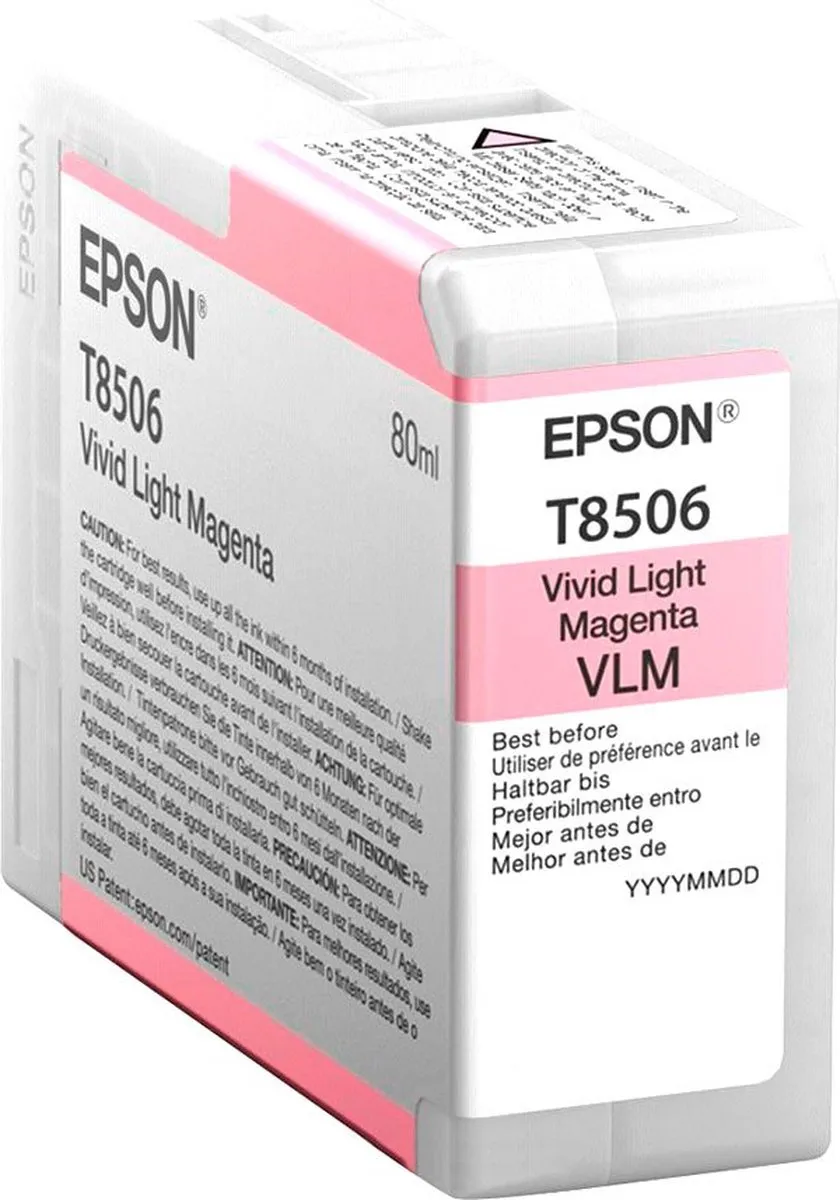 Epson T85056 Inktcartridge Licht Magenta - 80ml