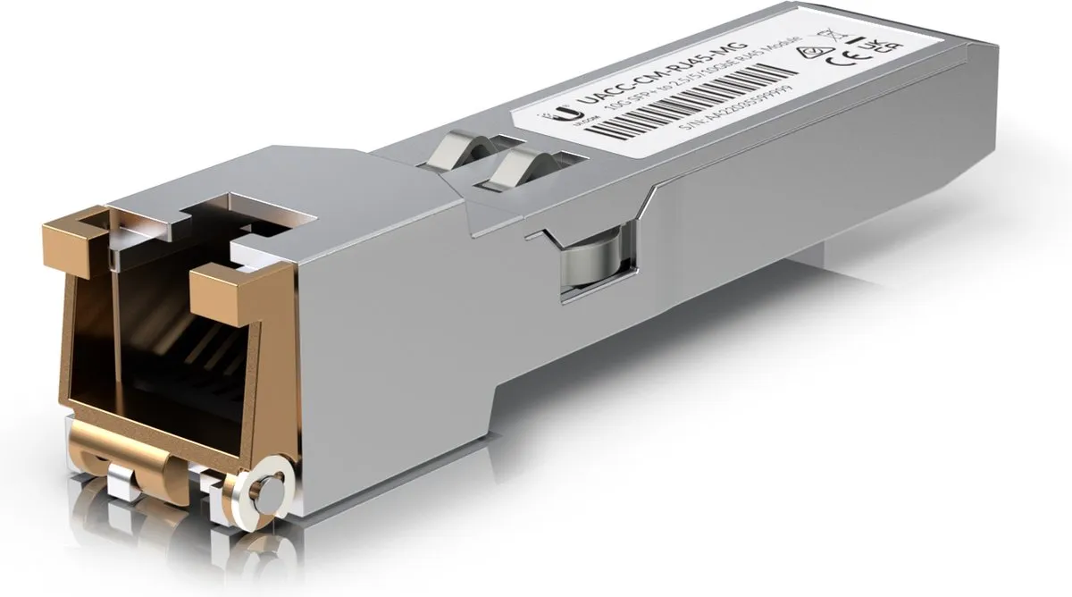 Ubiquiti UACC-CM-RJ45-MG MultiMode SFP Module - RJ45
