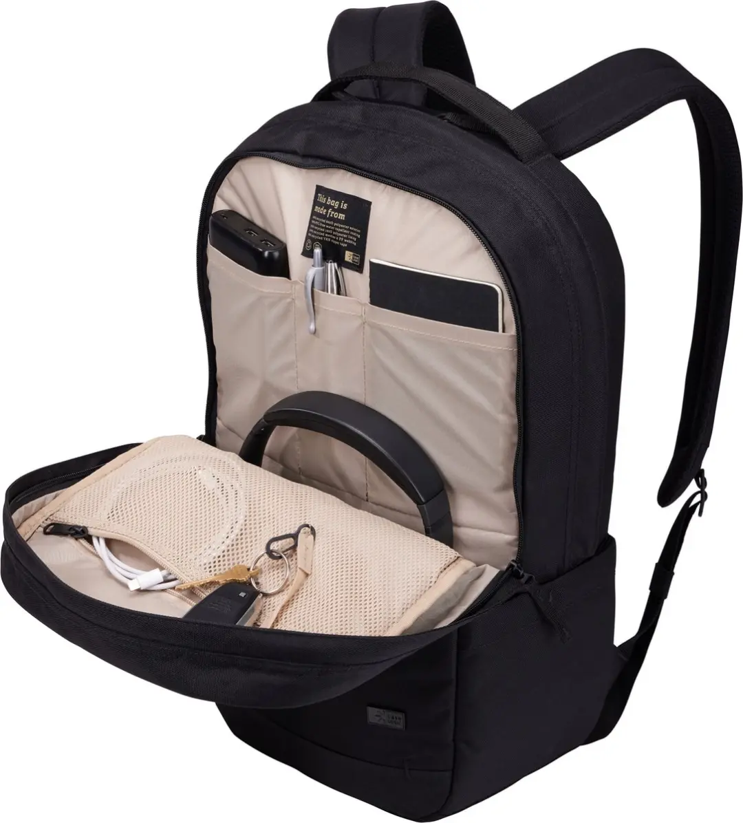 Case Logic Invigo Eco Backpack 15.6 - 1 Vak - Zwart