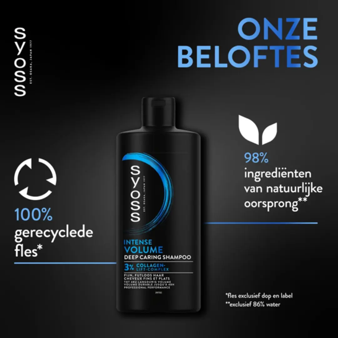 SYOSS Volume Shampoo 440ml - Haarversterkend