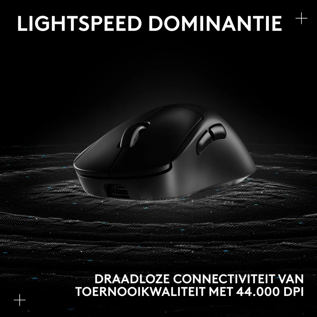 Logitech G Pro X Superlight 2 DEX Gaming Muis - Zwart - afbeelding 6 van 6