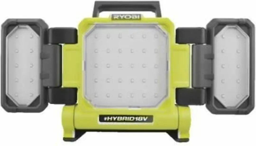 Ryobi RLP18-0 LED Werkplaatslamp - 3000 Lumen - Zwart/Groen