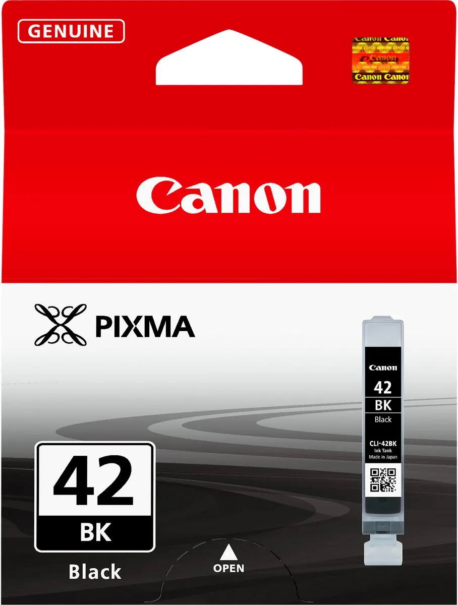 Canon CLI-42BK Inktcartridge - 14ml - Rood