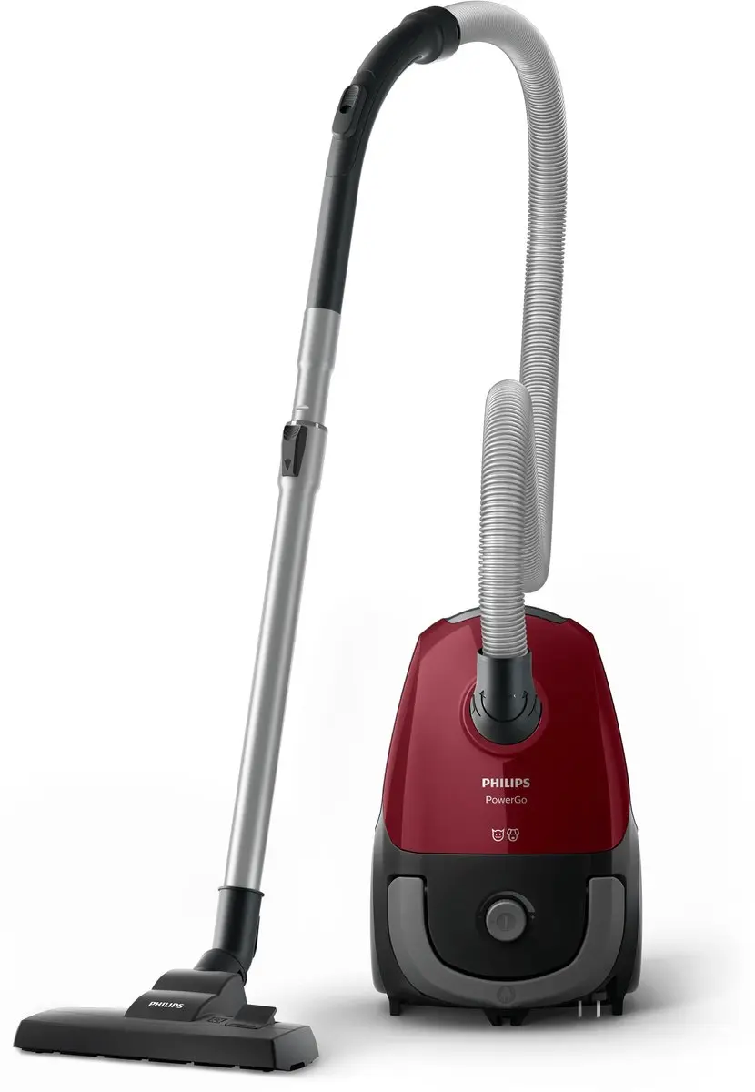 Philips PowerGo FC8242/09 Stofzuiger - 900W - Rood