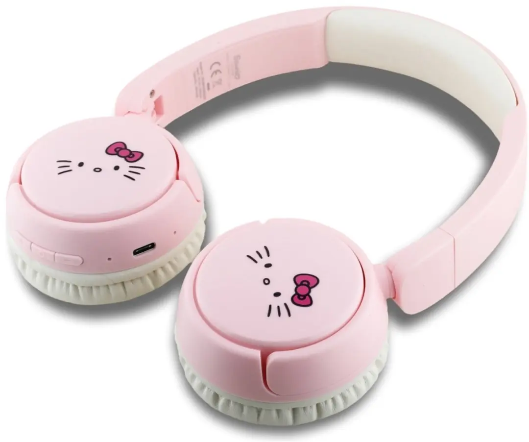 Hello Kitty Bluetooth Hoofdtelefoon 3666339386443 - Roze - afbeelding 6 van 6