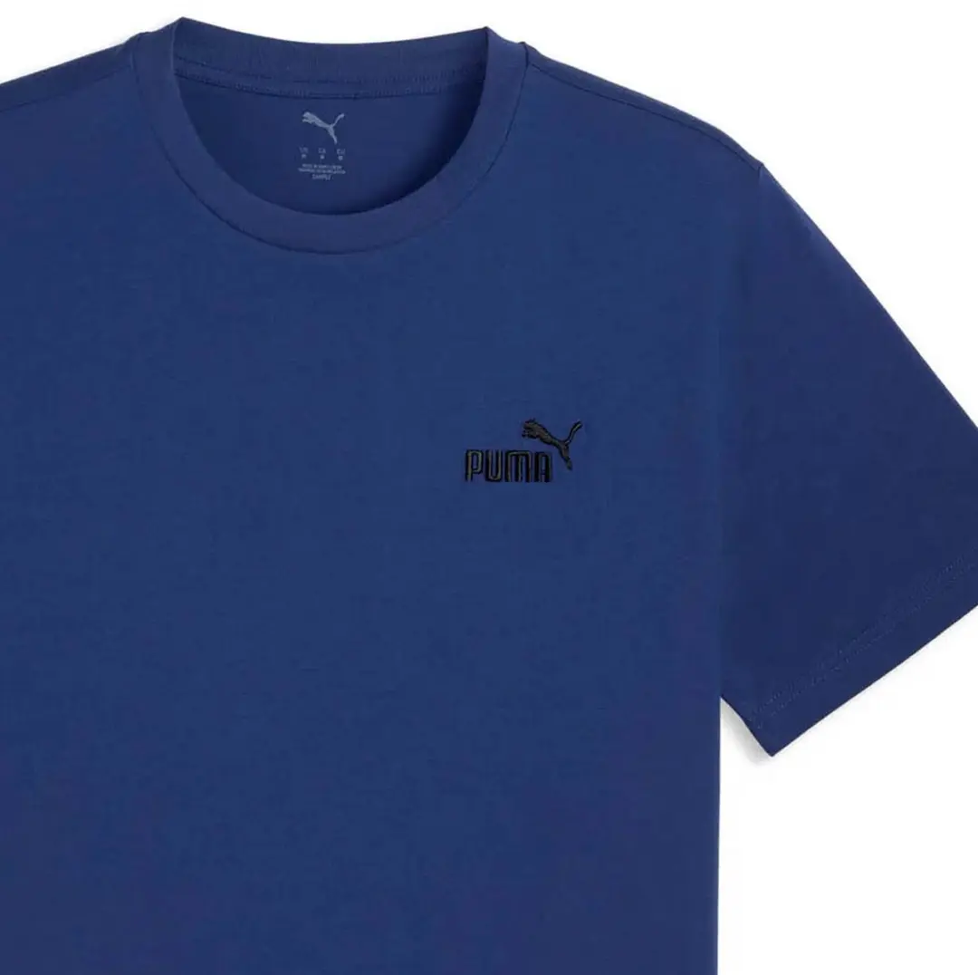 PUMA ESS Small No. 1 Logo Tee - Blue Jewel