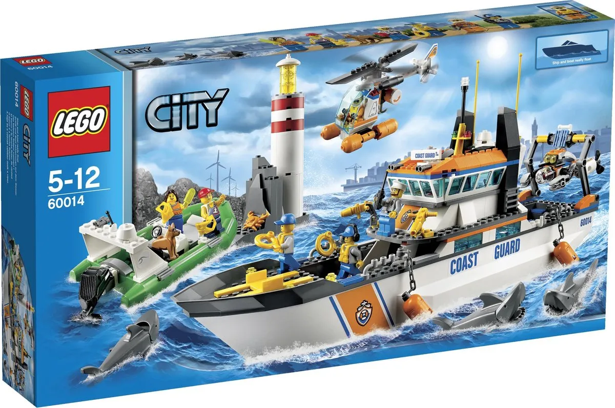 LEGO City Kustwacht Patrouille 60014
