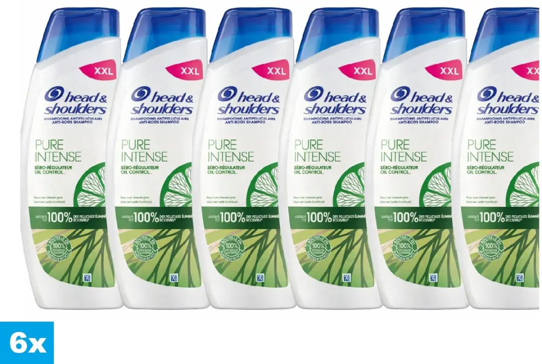 Head & Shoulders Pure Intense Anti-Roos Shampoo 625ml