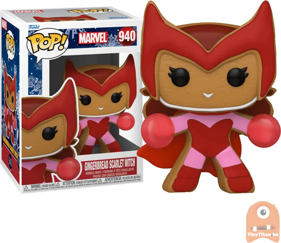 Funko Pop! Marvel Holiday Gingerbread Scarlet Witch
