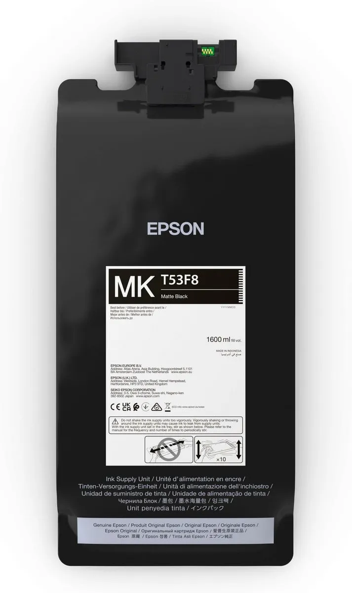Epson C13T53F80N Inktcartridge Mat Zwart