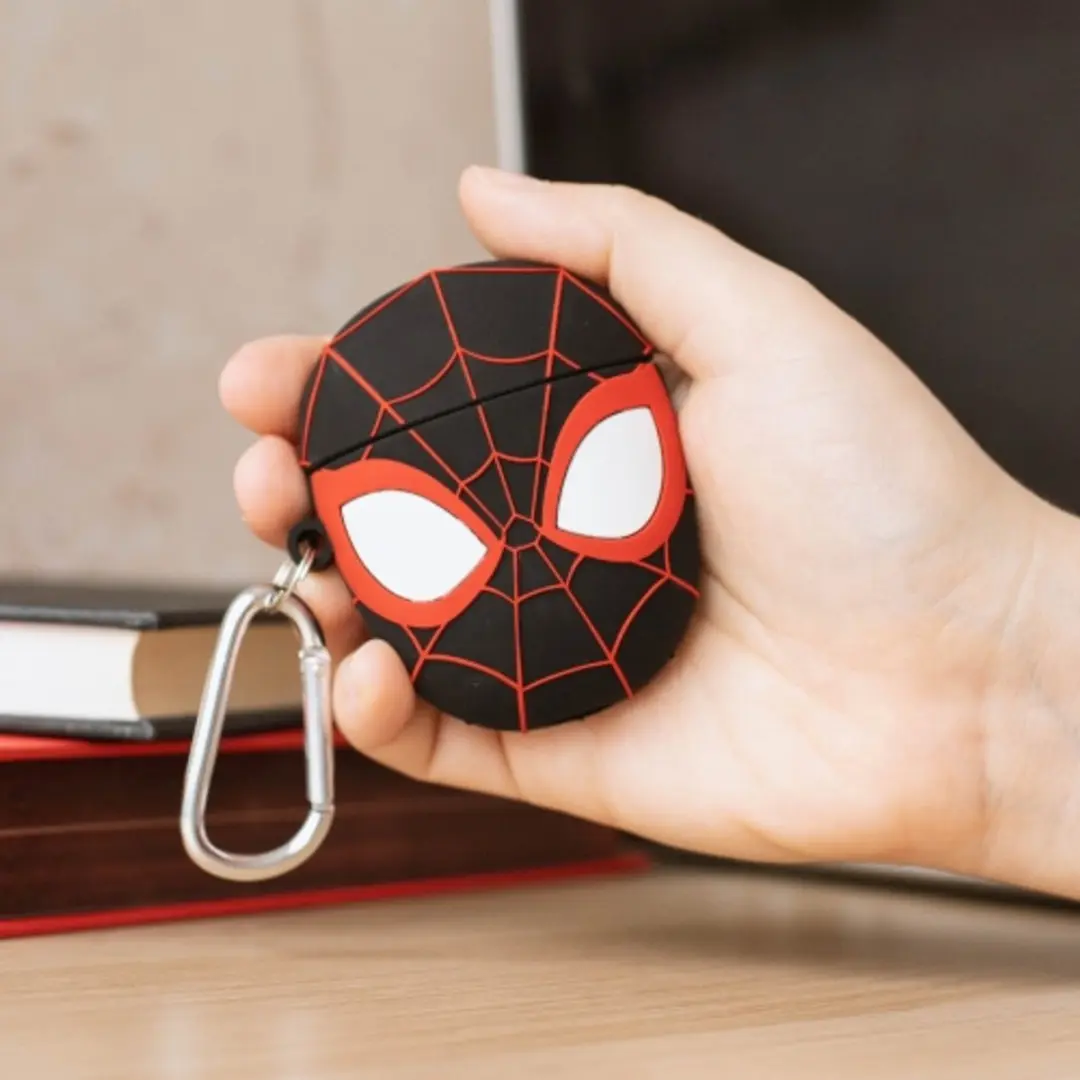 Marvel Thumbs Up 1002699 AirPods Hoesje - Spiderman - Zwart/Rood - afbeelding 2 van 6