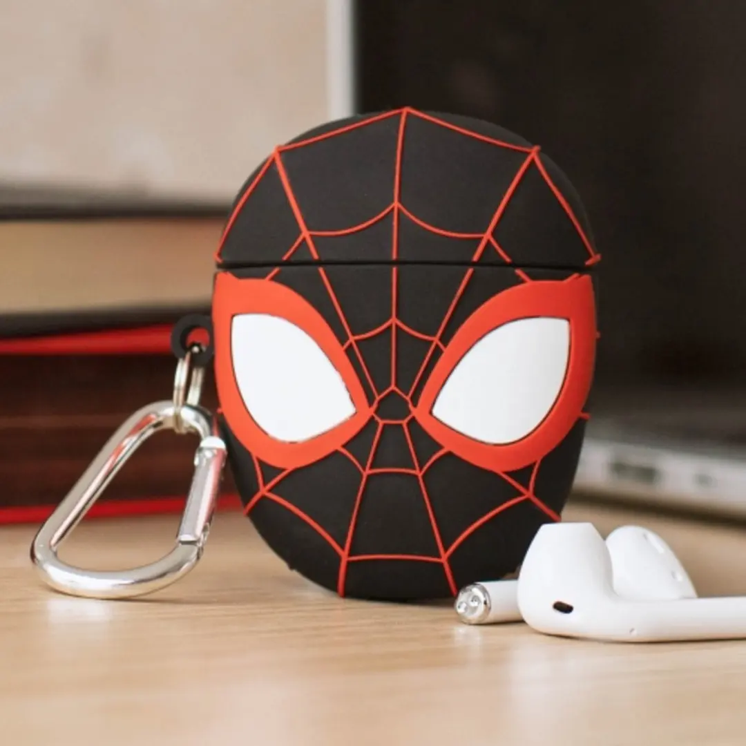 Marvel Thumbs Up 1002699 AirPods Hoesje - Spiderman - Zwart/Rood - afbeelding 5 van 6