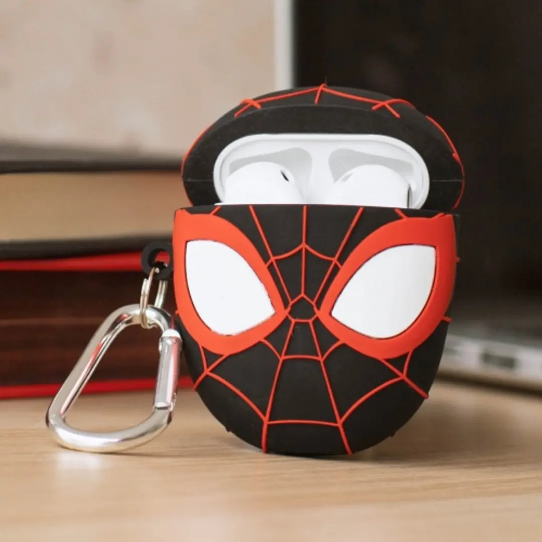 Marvel Thumbs Up 1002699 AirPods Hoesje - Spiderman - Zwart/Rood - afbeelding 4 van 6