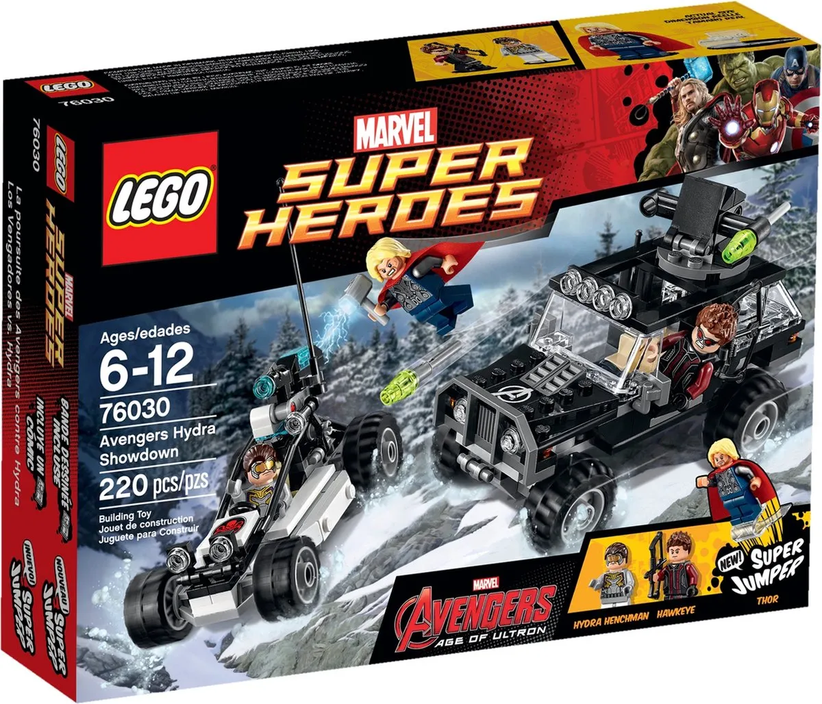 LEGO Hydra Showdown Hawkeye Thor 76030 - 3 Minifiguren - afbeelding 5 van 6
