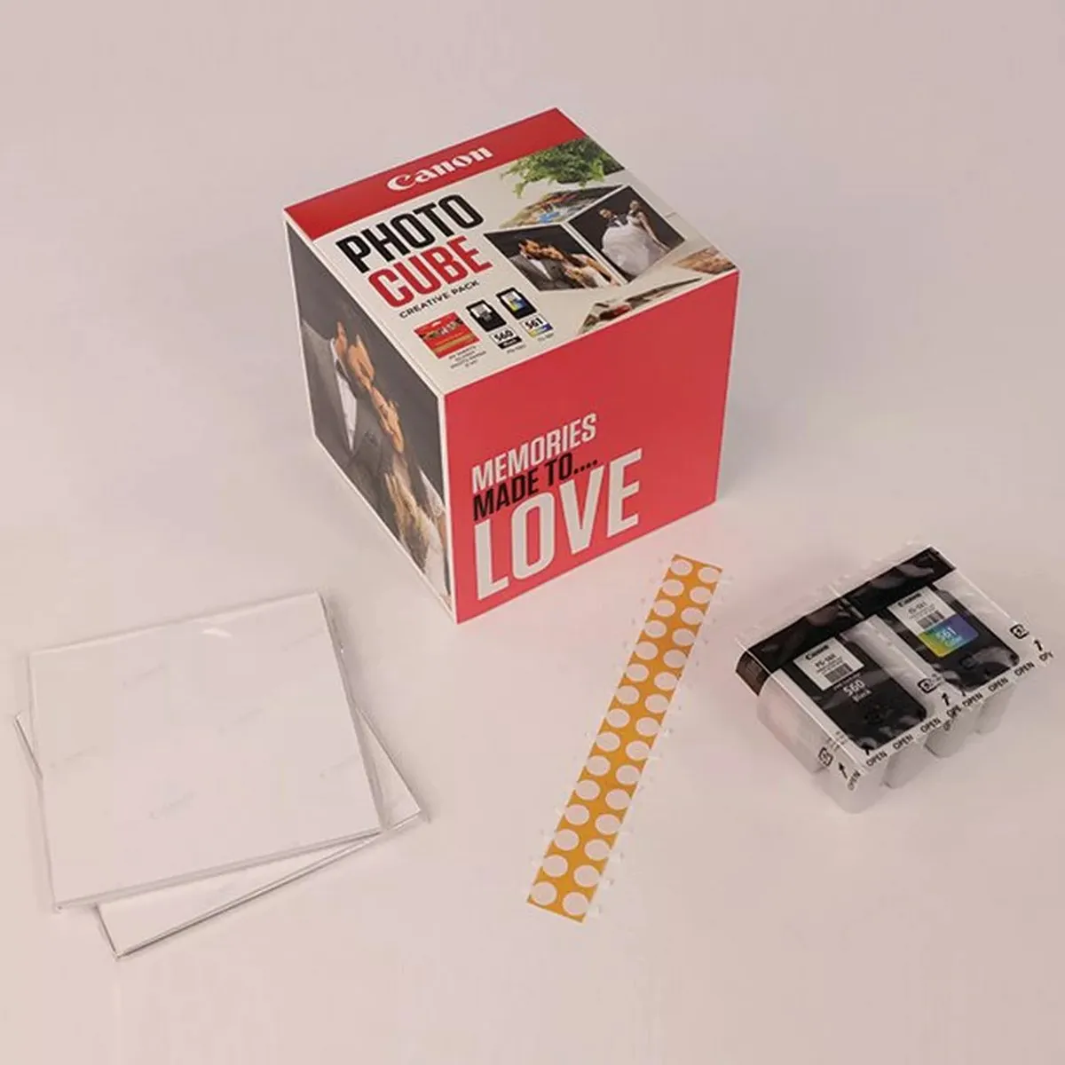 Canon 3713C011 Inktcartridge - 2 Stuks - Zwart/Cyaan/Magenta/Geel