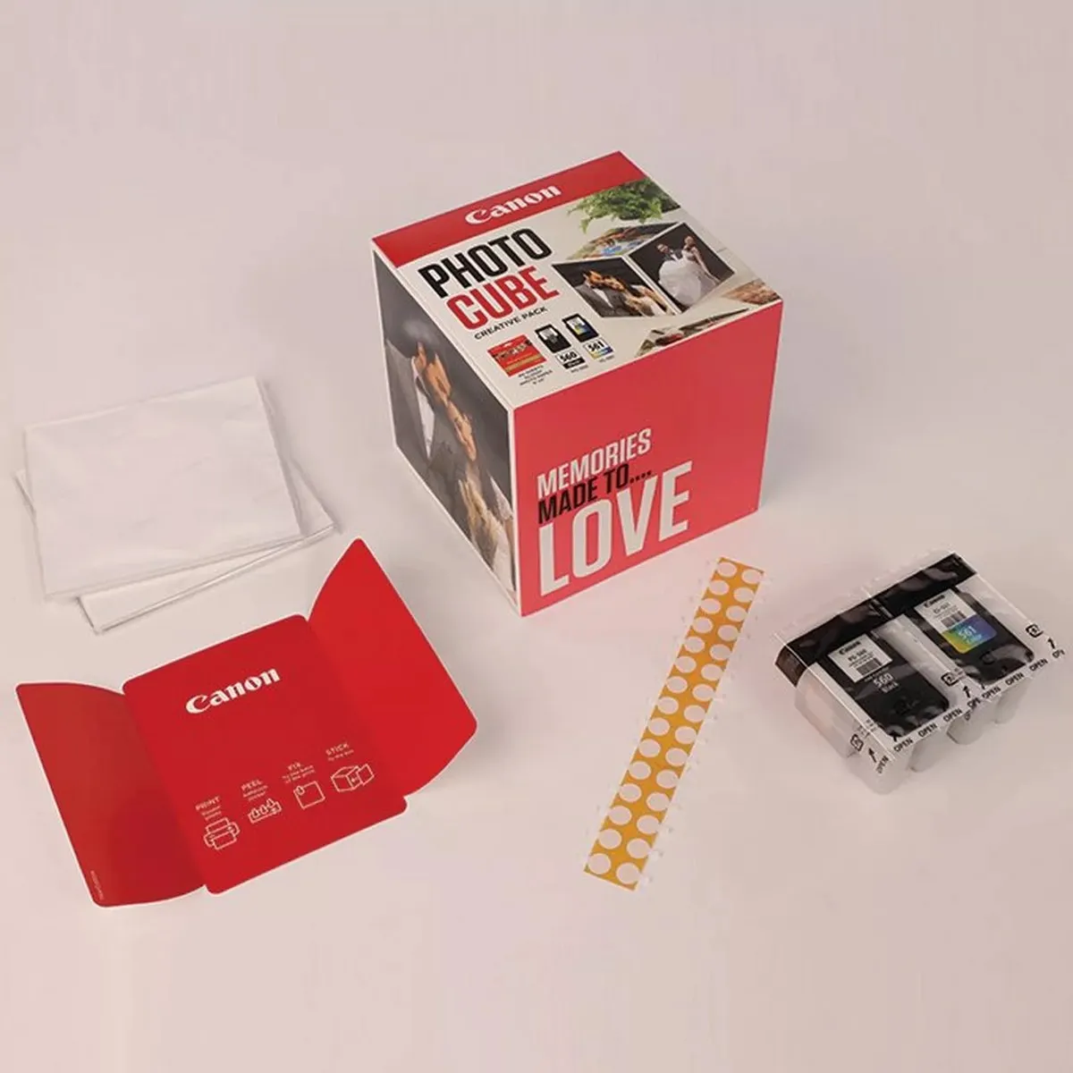 Canon 3713C011 Inktcartridge - 2 Stuks - Zwart/Cyaan/Magenta/Geel