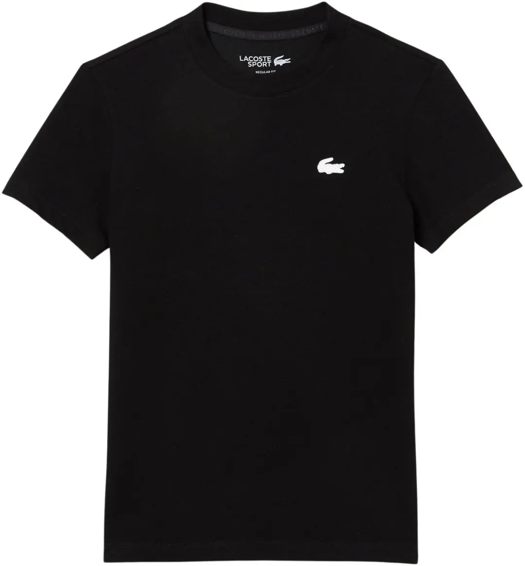 Lacoste Ultra Dry T-shirt TF9246-031 - Maat 38 - Zwart
