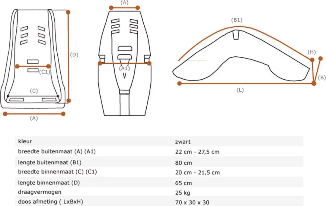 Yepp Melia 4-S Comfort Peuterstoel - 7-18 maanden - Zwart