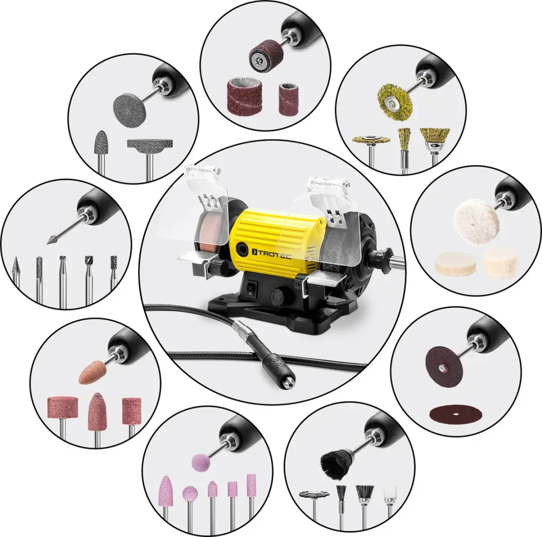 Trotec PBGS 10-120 Dubbele Slijpmachine 120W