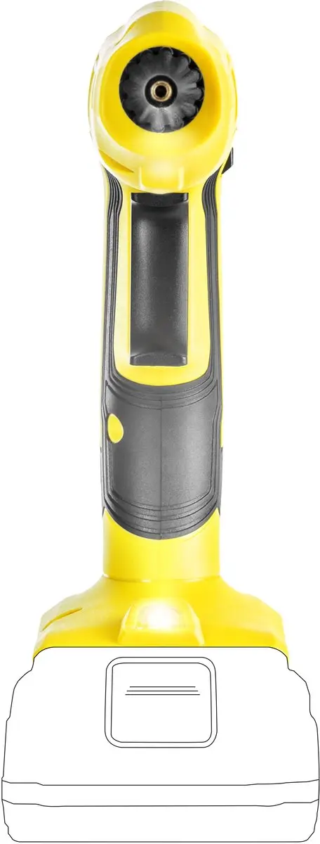 Trotec PGGS 10-20V Draadloos Lijmpistool - Geel