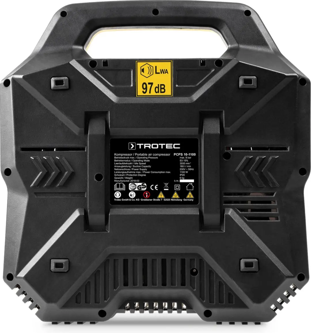 Trotec PCPS 10-1100 Compressor 1100W