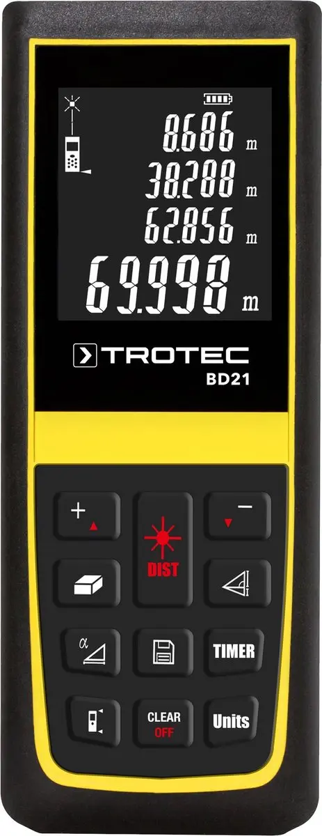 Trotec BD21 Afstandsmeter