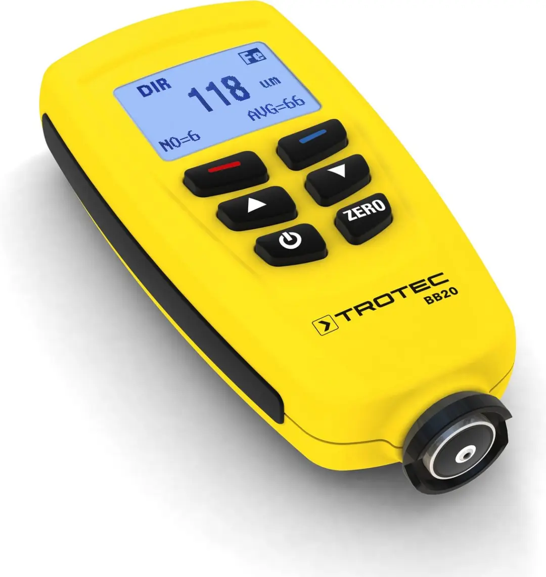 Trotec BB20 Laagdiktemeter - Geel/Zwart