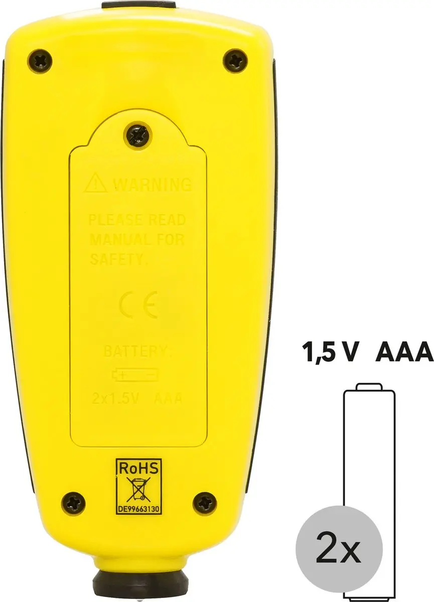 Trotec BB20 Laagdiktemeter - Geel/Zwart