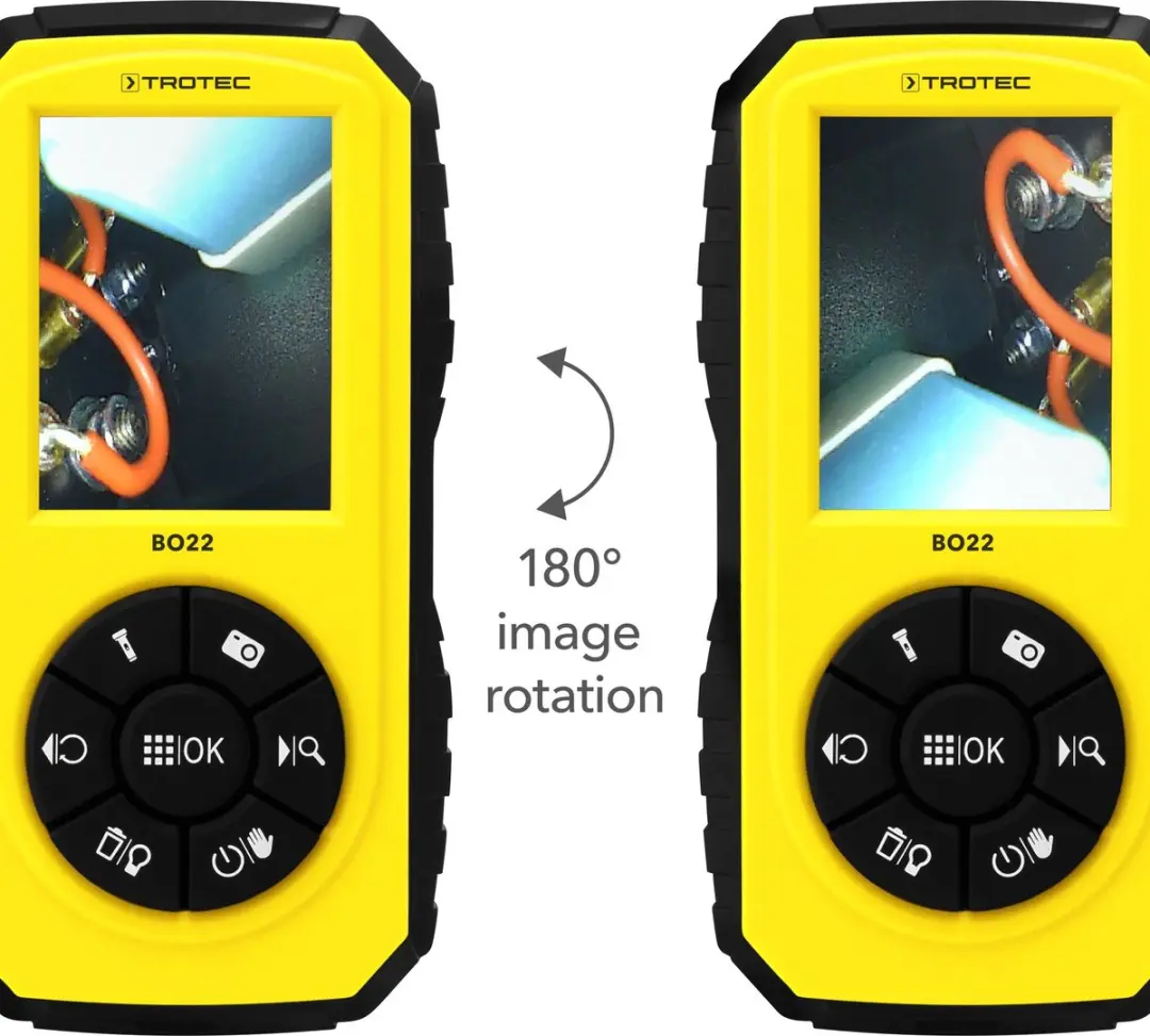 Trotec BO22 Mini-Videoscoop - 5,5mm Lens - Geel/Zwart