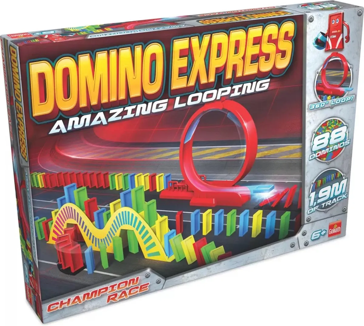 Goliath Domino Express Amazing Looping Bouwset - 88 Onderdelen - Multicolor