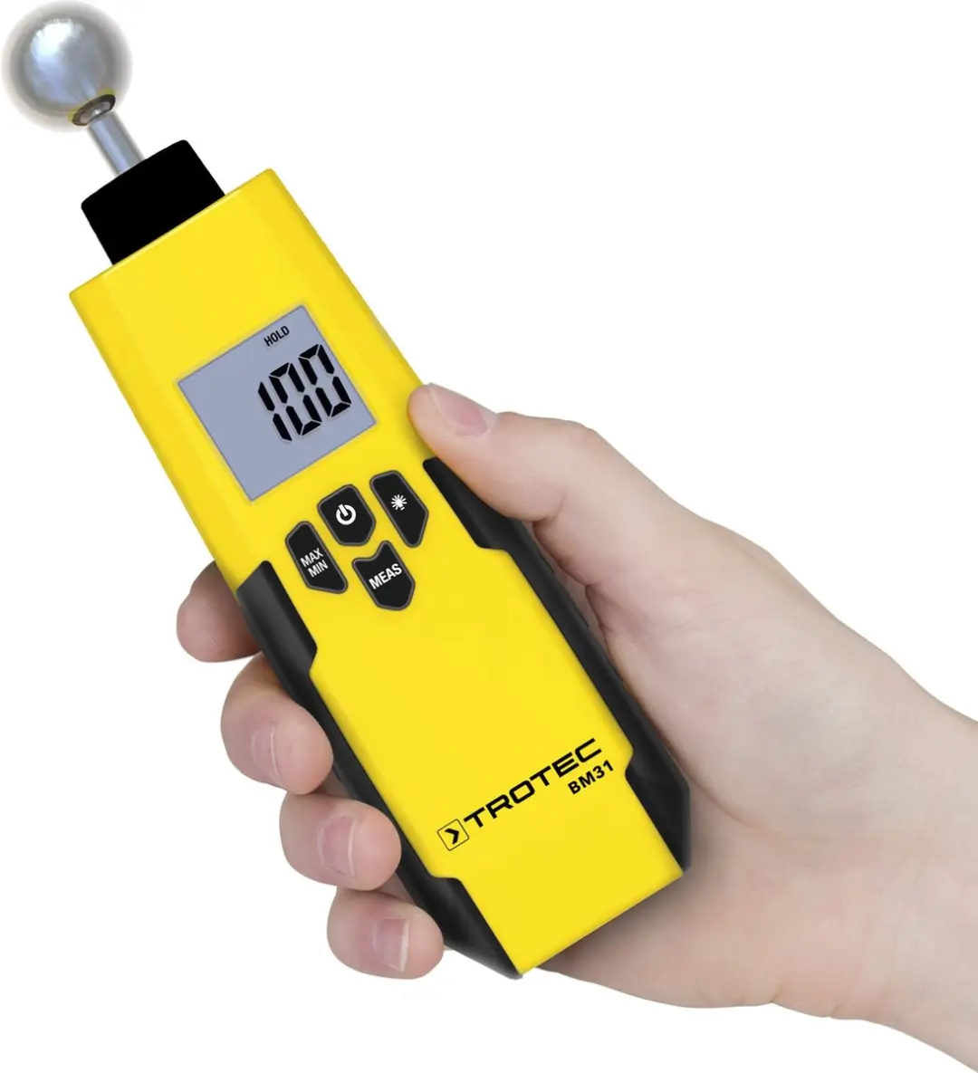 Trotec BM31 Vochtindicator - Geel/Zwart