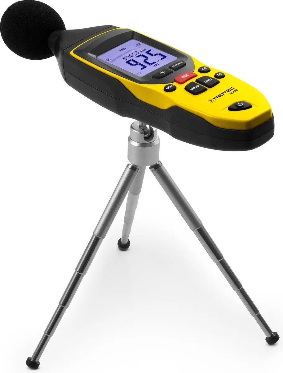 Trotec SL400 Geluidsmeter - Geel/Zwart