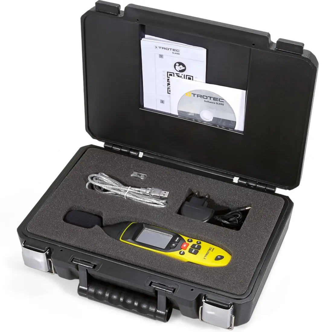 Trotec SL400 Geluidsmeter - Geel/Zwart