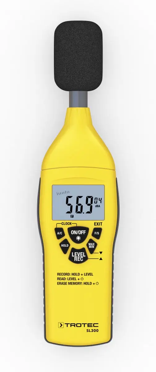 Trotec SL300 Geluidsmeter