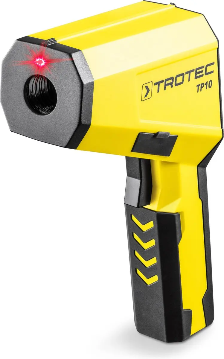 Trotec TP10 Pyrometer - Multipuntlaser - Geel/Zwart - afbeelding 6 van 6