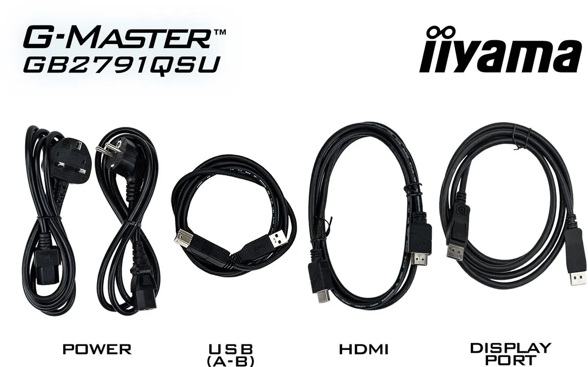 iiyama G-Master GB2791QSU-B1 Monitor 27" QHD IPS 320Hz