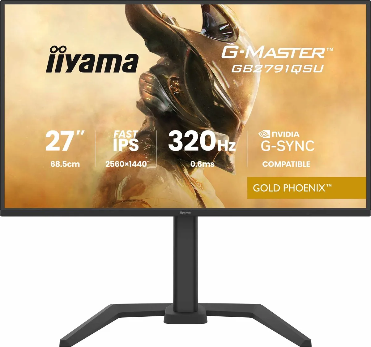 iiyama G-Master GB2791QSU-B1 Monitor 27" QHD IPS 320Hz