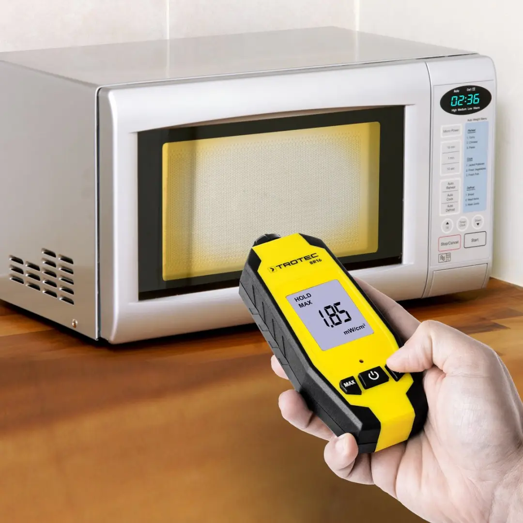 Trotec BR16 Microgolfindicator - Geel/Zwart