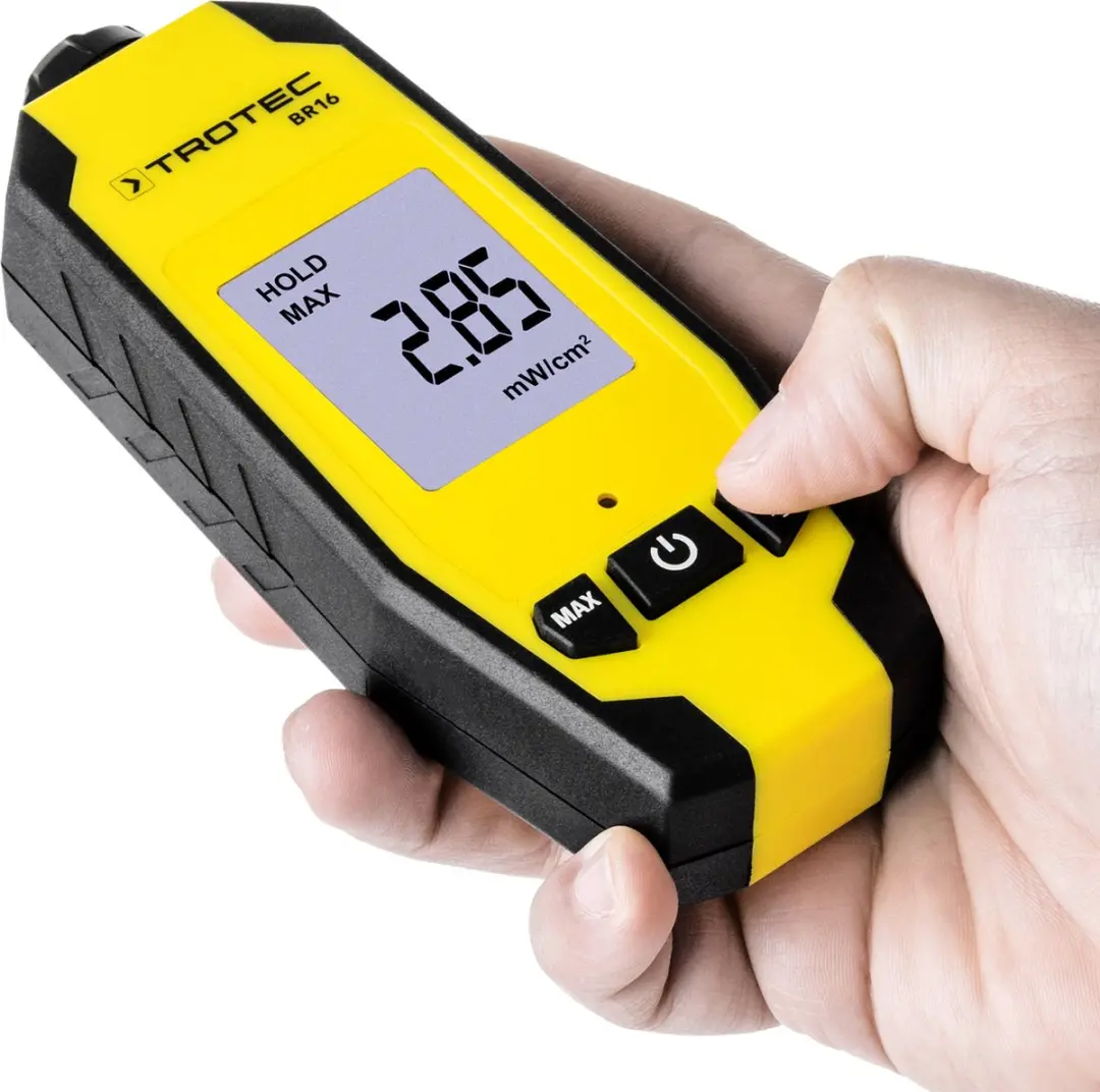 Trotec BR16 Microgolfindicator - Geel/Zwart