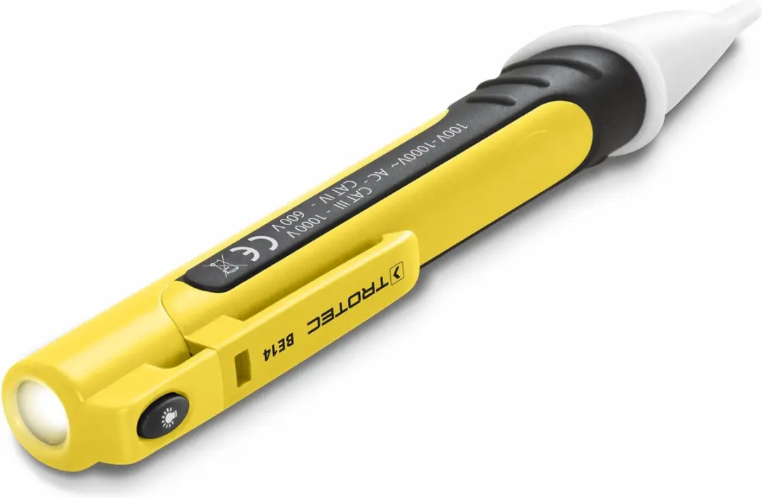 Trotec BE14 Spanningsdetector - Geel/Zwart