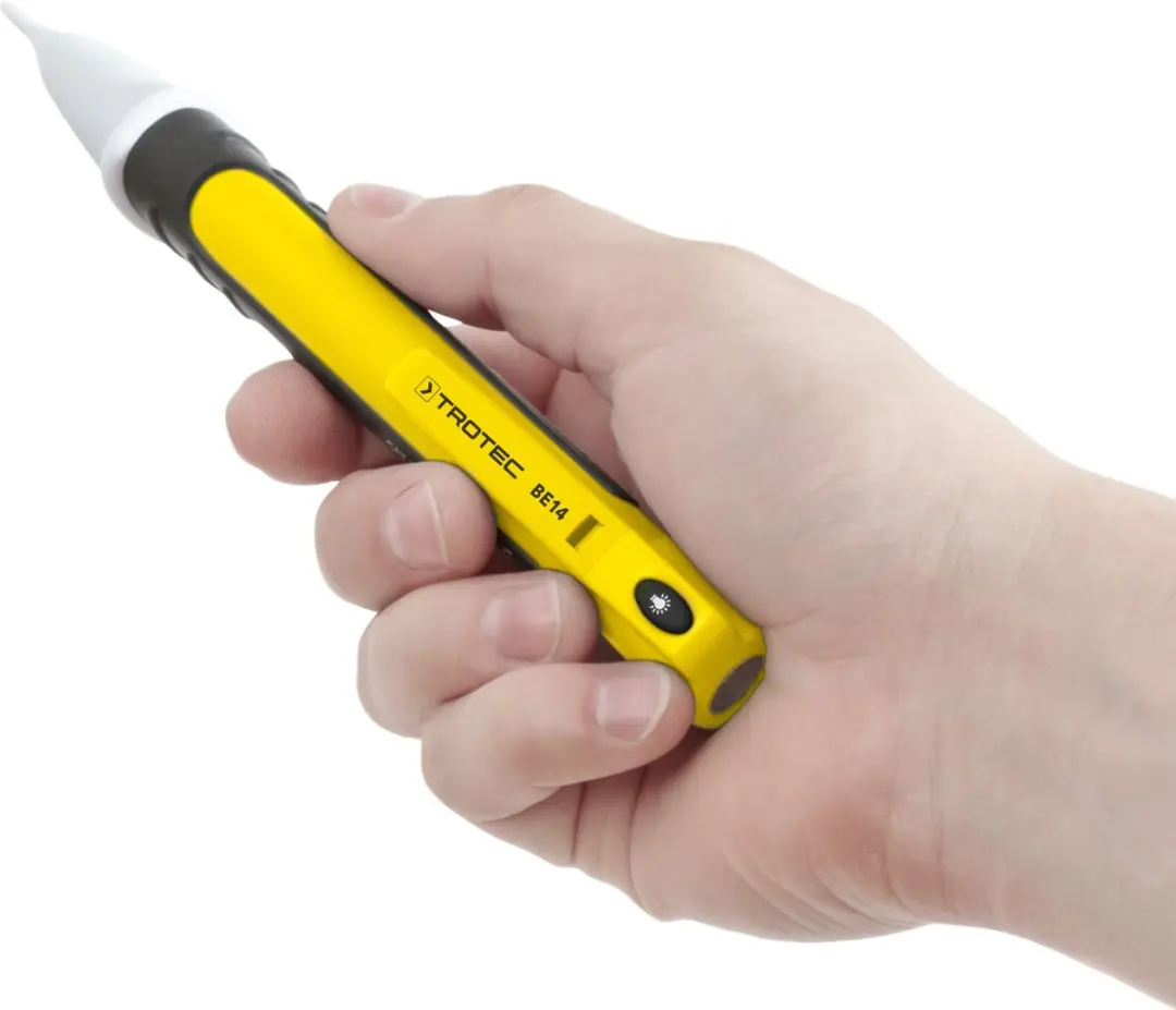 Trotec BE14 Spanningsdetector - Geel/Zwart