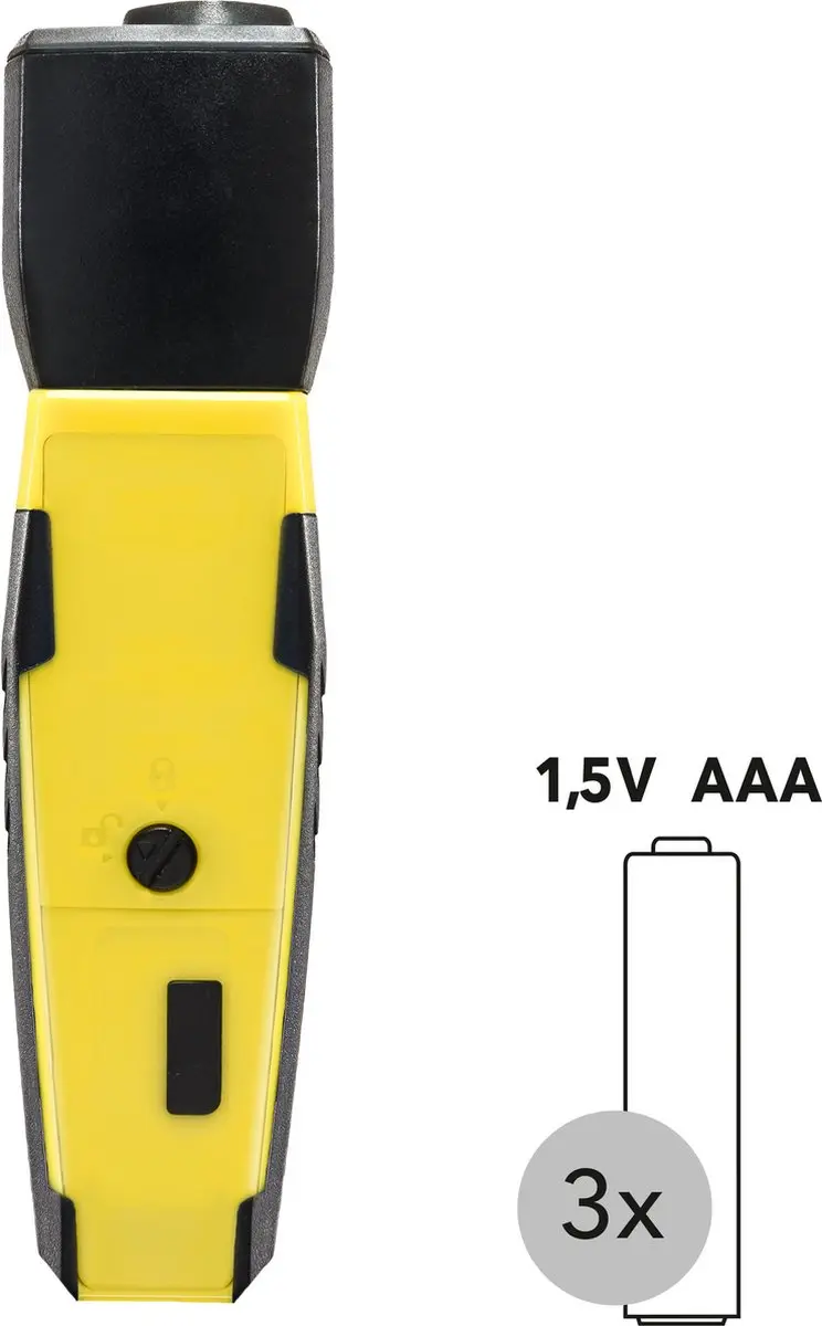 Trotec BP21WP Pyrometer - Smartphone-bediening - Geel/Zwart
