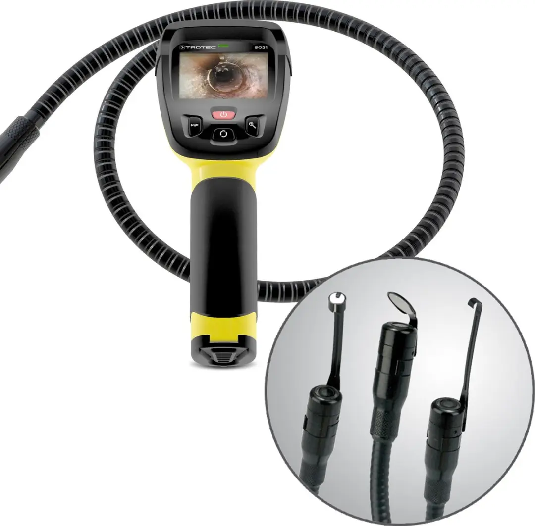 Trotec BO21 Videoscoop - 1600mAh - Ø17mm - Geel/Zwart
