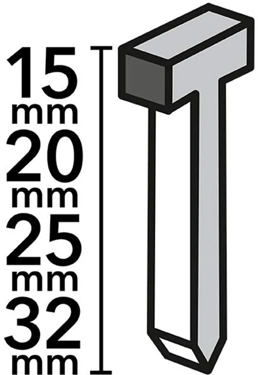 Trotec Tackernagels-set Type 47 - 3000 Stuks