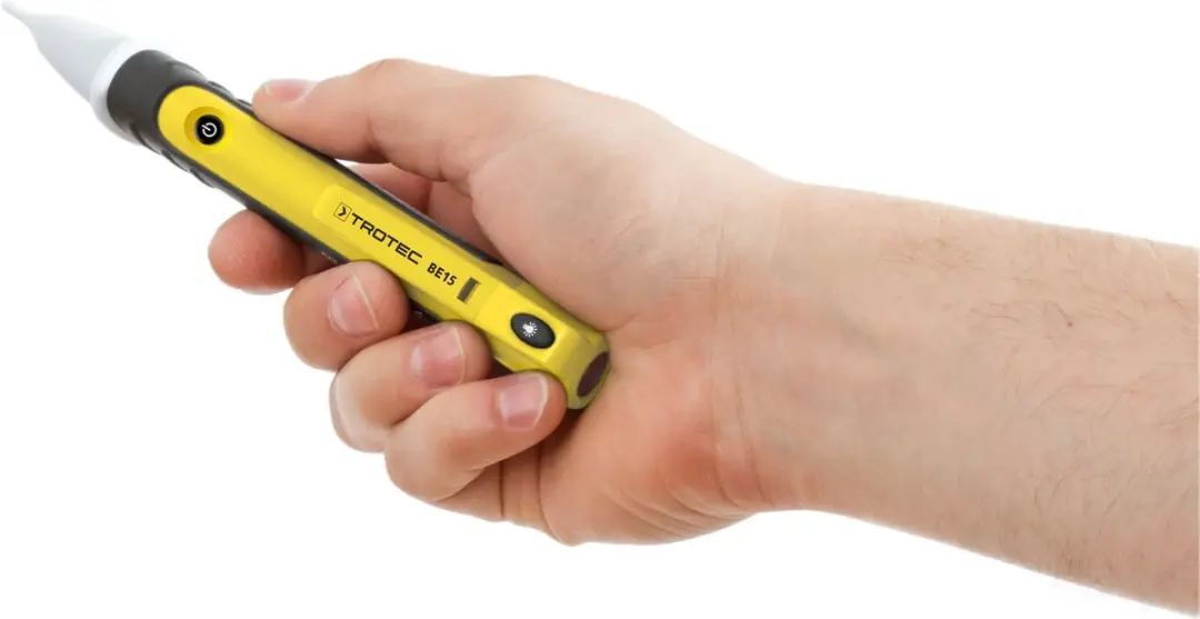 Trotec BE 15 Spanningsdetector - Geel/Zwart
