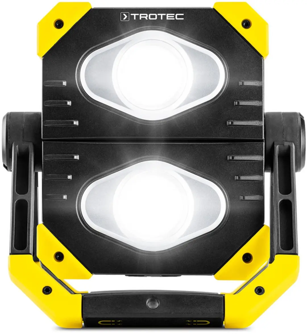 Trotec PWLS 08-10 LED Werklamp - 2x10W 6500K - Geel/Zwart