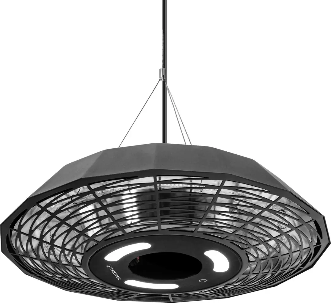 Trotec Design Plafondstraler IR 2010 SC 2000W - Zwart mat