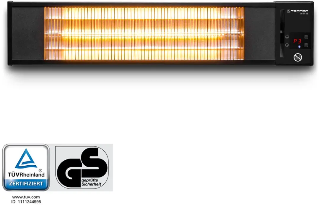 Trotec IR 2010 S Infrarood Warmtestraler 2000W
